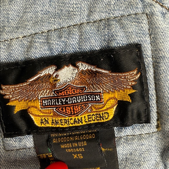 Women’s Harley-Davidson denim overalls | An American Legend - Picture 6 of 16